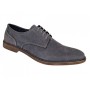 Pantofi barbati gri din piele naturala intoarsa – Stil casual elegant GKR103GRIV